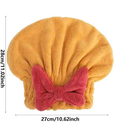Buy GDSAFS Super Absorbent Hair Towel Wrap - Quick Dry Microfiber Cap for Wet Hair | 2024 NEW 4PCS Set for Women - Buy Online on GoSupps.com