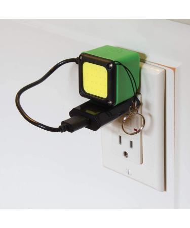 Kodiak Kube 300 Lumen Rechargeable COB LED Cube Light - Waterproof with 3 Brightness Modes | 3 Hr Runtime | Smartphone Charging | Magnet Back | Includes Charging Cable - Buy Online on GoSupps.com