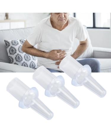 Haofy 10pcs Silicone Enema Nozzle Tips - Washable Soft 8mm Inner Diameter for Private Douching - Replacement Tips for Enhanced Comfort - Buy Online on GoSupps.com
