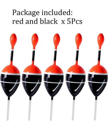 THKFISH Balsa Fishing Floats Bobbers 5Pcs - Sliding Slip Bobbers for Crappie Panfish Trout Bass - 12oz (2x5.28) & 16oz (1.6x4.8) - Buy Online on GoSupps.com