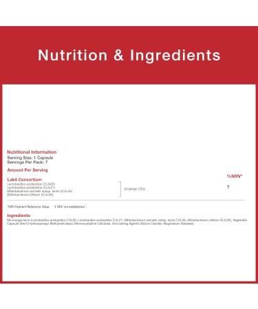 Pro-Ven Probiotics 50 Billion CFU - Digestive Health Supplement for Men and Women - Vegan & Multi Strain - 7 Capsules - Buy Online on GoSupps.com