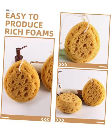 2pcs Honeycomb Bath Sponge Set | Exfoliating Shower Scrubber & Body Wash Supplies - International Shipping Available - Buy Online on GoSupps.com