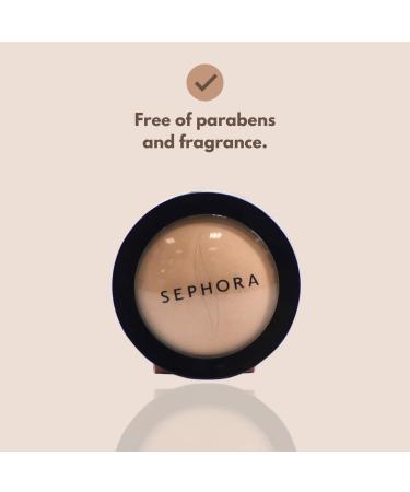 Sephora Collection Microsmooth Baked Foundation Face Powder Compact - Light (15) - 0.24 Oz - Buy Online on GoSupps.com