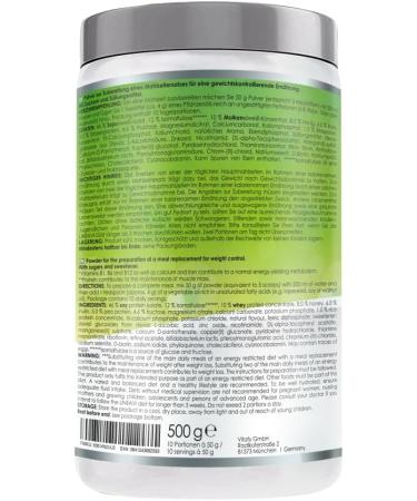 Lineavi Activated Food Diet Shake - 500g Meal Replacement for Weight Loss | Lactose & Gluten-Free Soy Pea Rice & Whey Protein Shaker - Buy Online on GoSupps.com