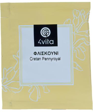 Cretan Herbal Tea Pennyroyal by 4Vita (12 sachets) - Buy Online on GoSupps.com