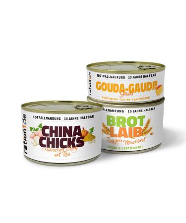 Ration1 Long-Term EPA Chicken Curry with Rice - Premium Daily Meal for International Shipping - Buy Online on GoSupps.com