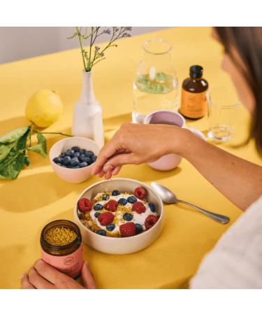 Gaia Organic Flower Pollen from Germany 100g German Flower Pollen in Beekeeper Quality Rich in Vitamins and Minerals Natural Organic Flower Pollen with Antioxidants Sustainable and Natural - Buy Online on GoSupps.com