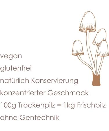  Pilze Wohlrab 500g Organic Shiitake Mushrooms - Vegan Smoked Mushrooms / Dried and Smoked Shiitake - Vegan Bacon Set | Pilze Wohlrab - Buy Online on GoSupps.com