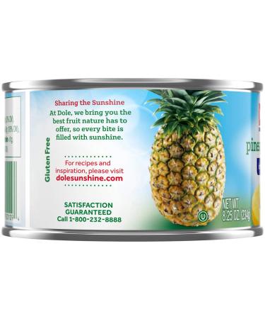 Dole Canned Pineapple Slices in Heavy Syrup 8.25 Oz Can - Buy Now! - Buy Online on GoSupps.com
