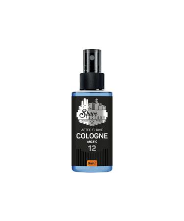 the shave factory After Shave Cologne - a fragrant essence for perfect aftershave care for a long-lasting feeling of freshness and comfort (1.69 fl. oz (50ml) 12 Arctic) 12 Arctic 1.69 Fl Oz (Pack of 1)