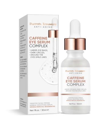 Caffeine Eye Serum  Effective Ingredient Caffeine Eye Cream  Anti Aging Eye Cream for Wrinkles Eye Bags and Dark Circles Remover