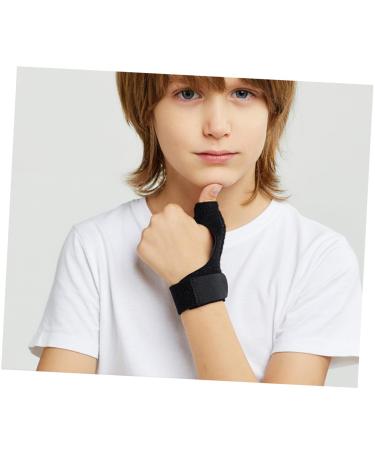 FRCOLOR Thumb Support Brace - Finger Guard for Joint Treatment Black Twine Child Size - Enhanced Thumb Stability & Protection - Buy Online on GoSupps.com