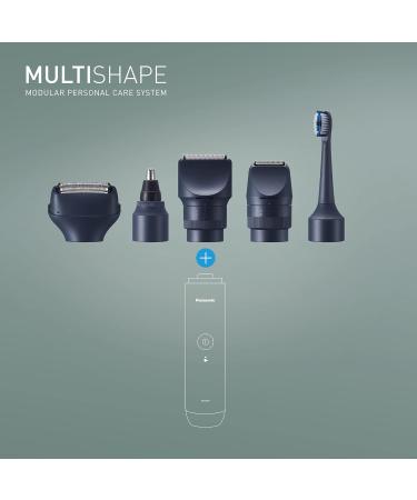 Panasonic Multishape Modular Personal Care System for Men - 5 Attachments: Beard/Hair Trimmer Electric Toothbrush Nose/Ear/Eyebrow Trimmer & More | International Shipping - Buy Online on GoSupps.com