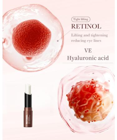 Retinol Eye Stick - Anti-Aging Under Eye Cream for Fine Lines & Dark Circles | International Shipping Available - Buy Online on GoSupps.com