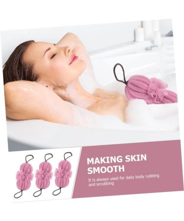 Buy Healeved 3pcs Bath Ball Sitting Pillow - Soft Cushion Shower Loofah & Body Scrub Sponge | International Shipping Available - Buy Online on GoSupps.com