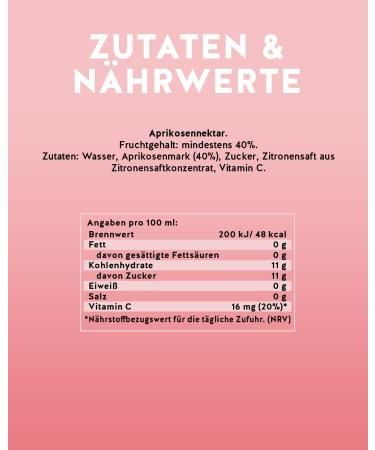  Granini Granini Apricot Nectar Snack (6 x 1.0 l) - Buy Online on GoSupps.com