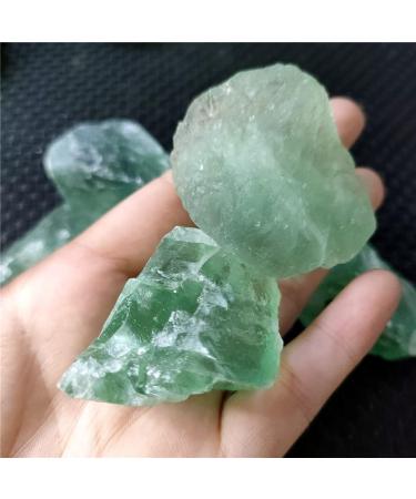Natural Crystal Rough Natural Crystal Rough Specimen Natural Stone Green Fluorite Crystal Specimen Cluster Crystal Stones EnergyStone Decoration 50-70gStone 1pc - Buy Online on GoSupps.com