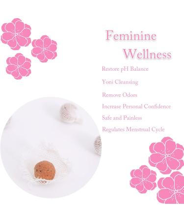 wuuair 10PCS Yoni Pearls Detox Balls with Feather and Applicator Herbal Essence for Cleansing PH Balance with PH Test Card - Buy Online on GoSupps.com