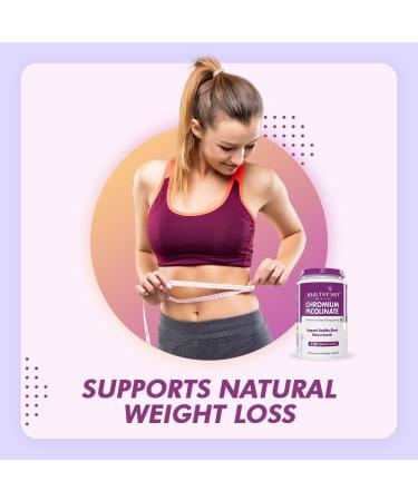 Chromium Picolinate -Support Glucose Metabolism (High Absorption) 120 Vegan Safe Capsules Non-GMO Gluten Free - Buy Online on GoSupps.com
