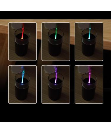 Buy 3D Flame Candle Light Cool Mist Humidifier - Portable Aroma Diffuser for Bedroom (60ml Black) | International Shipping - Buy Online on GoSupps.com