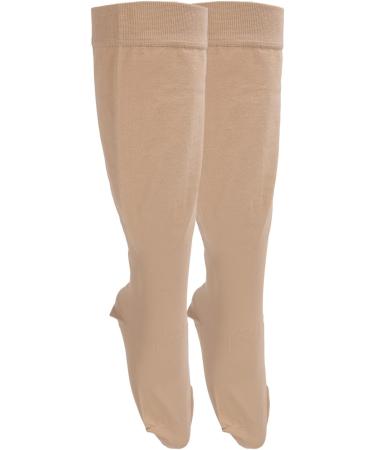Knee High Plus Size Varicose Vein Compression Stockings 23-32 mmHg | 3XL Support - Buy Online on GoSupps.com