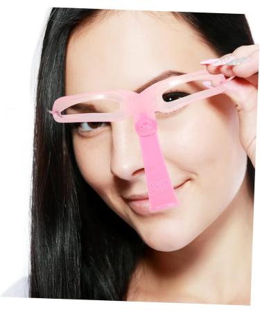 Beavorty Plastic Eyebrow Stencil 12 sets Brown of Beginners Replaceable with Handles and Brow Wear-resistant Eye Girls Shaper Eyebrow Shaping Tool 1 count (Pack of 1) Pinkx4pcs - Buy Online on GoSupps.com