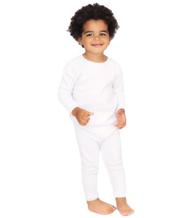 DreamBuy 20 Colours Ribbed Pyjama/Tracksuit/Loungewear Unisex Boys And Girls Pyjamas Baby Clothes Pyjamas For Women And Mens Pyjamas 4-5 Years White