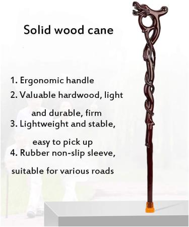 Adjustable Crutches Multifunctional Crutches Environmentally Friendly Wooden Materials Healthy Ergonomic Large Handle Suitable for People with Leg Inconvenience Hiking Crutches Hello 85cm - Buy Online on GoSupps.com