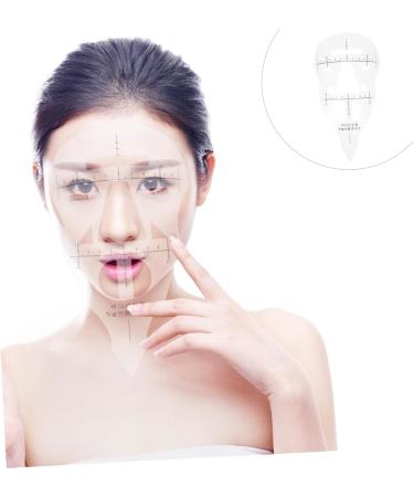 Didiseaon 3 Pcs Manicure Tools Make up Kit Eyebrow Tracer Makeup Ruler Lip Ruler Paint Pen Painting Pen Carved - Buy Online on GoSupps.com