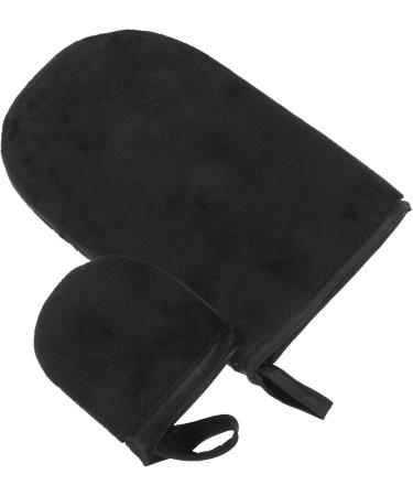 TOVINANNA 5 Sets Tanning Gloves Salon Gloves Back Tanning Mitt Manicure Gloves Nail UV Gloves Sponge Applicator Face Tan Mitt Nail Gel UV Prevention Gloves Gelnails Black Agent Pe Flocking - Buy Online on GoSupps.com