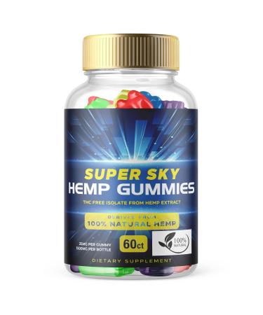 Super Sky Hemp Gummies - Super Sky Gummies with Hemp Extract - Super Sky Gummy Multivitamin Advanced Formula Supplement (1 Pack)