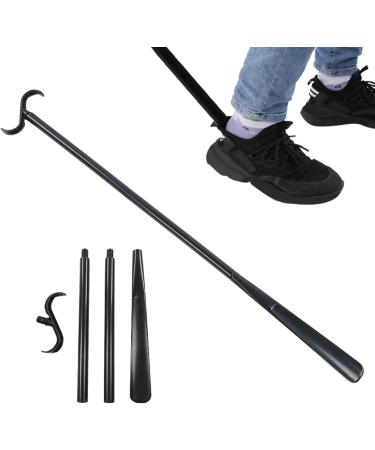Removable Dressing Stick & Shoe Horn | Portable Aids for Easy Shoe & Sock Wear - 31x10x3 - Buy Online on GoSupps.com
