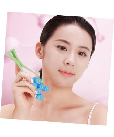 minkissy Facial Roller Facial Tool Face Massaging Tool Skincare Tool Skin Care Tools for Face Facial Lifting Tool Face Exerciser Hand Tools Beauty Tools Men and Flower Shape Assorted Color 2 21X7cm - Buy Online on GoSupps.com