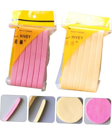 Angoily 2 Wet Puff Black Wig Heads Exfoliating Loofah Pad Face Puffs Makeup Removal Pads Makeup Puffs Small Mirrors for Crafts Powder Puff Face Wash Cosmetics Pads Pva Cotton Pad Sponge - Buy Online on GoSupps.com