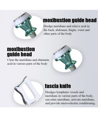 RKXKJ Bioelectric Pulse Instrument - Adjustable EMS Massage for Neck & Back Pain Relief | Versatile Heads & Technologies - Buy Online on GoSupps.com