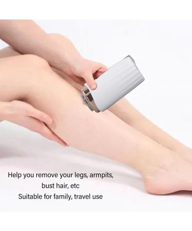 Buy Electric Hair Beard Trimmer - Portable Rechargeable Grooming Kit for Men with Type C Rotating Blades (White) - International Shipping Available - Buy Online on GoSupps.com