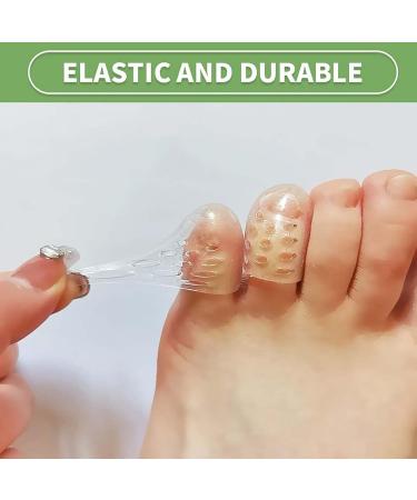 JJKTO GEL Toe Caps - Breathable Silicone Anti-Friction Toe Protectors for Women (10PCs) | Reduce Friction & Protect Toes - Buy Online on GoSupps.com