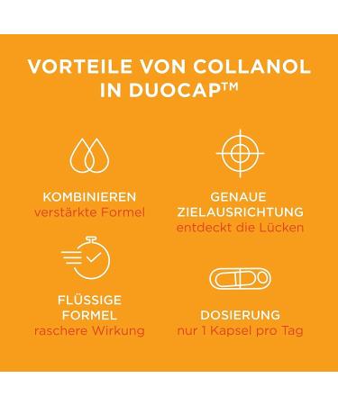 Collanol: Advanced 3D Collagen & Curcuma Liquid Formula for Healthy Joints - Double Capsule 3-Pack | International Shipping Available - Buy Online on GoSupps.com