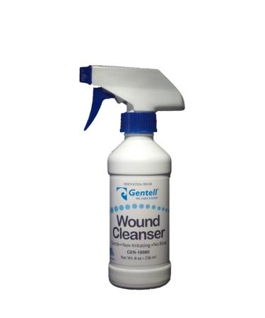 Gentell Wound Cleanser 8 oz. Spray Bottle Part No. 10080 Qty 1