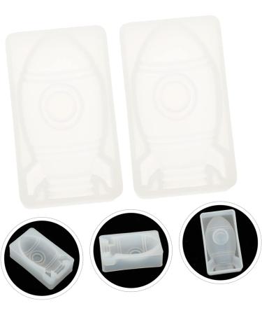 OUNONA 6 Pcs Silicone Mold Silicone Cookie Molds Handmade Dessert Mold Chocolate Ice Cubes Kitchen Baking Mold Cakesicles Mold Candle Making Molds Silica Gel Household Fondant Mold White 5.2X3X1.5CMx3pcs Whitex3pcs - Buy Online on GoSupps.com