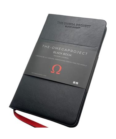 The Omega Project Black Book Training Journal  US Army Special Operations Made Elite Workout Planner  Leather Fitness Tracker Notebook Logs Exercise, Sleep, Recovery, Nutrition and More