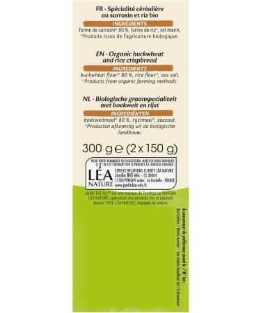  Jardin BiO tic Jardin BIO tic - Gluten-free buckwheat crispbreads 300g - Buy Online on GoSupps.com