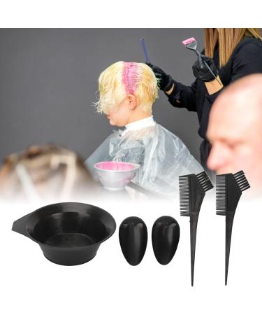 11PCS Hair Dye Dyeing Kit Hair Household Tinting Bowl Soft Dye Brush Ear Cover Hair Coloring Dye Tools for DIY Salon - Buy Online on GoSupps.com