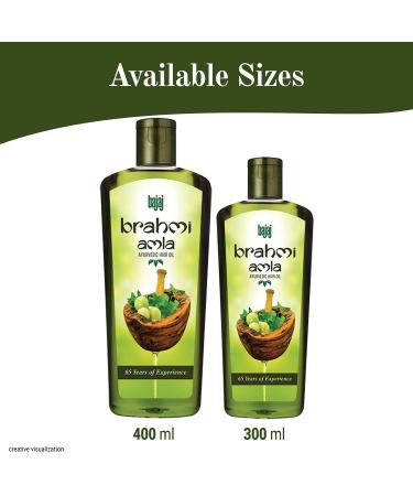 Bajaj Brahmi Amla Hair Oil - Nourishing Ayurvedic Hair Care for Healthy Growth | Buy Internationally - Buy Online on GoSupps.com