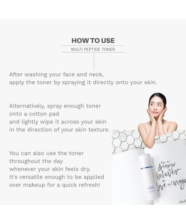 Renecell Multi Peptide Toner - Hydrating & Rejuvenating Facial Toner | International Shipping - Buy Online on GoSupps.com