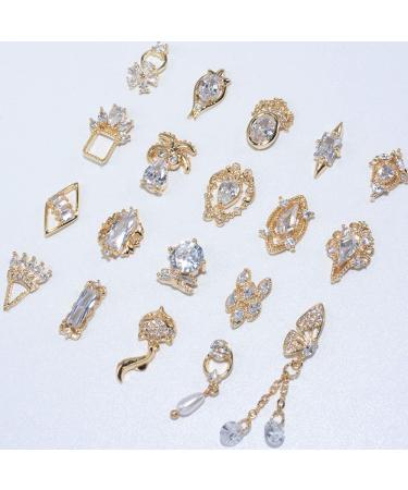 DIY Rhinestones Charms Zircon Butterfly-shape Nail Art Decorations 3D(14) type14 - Buy Online on GoSupps.com
