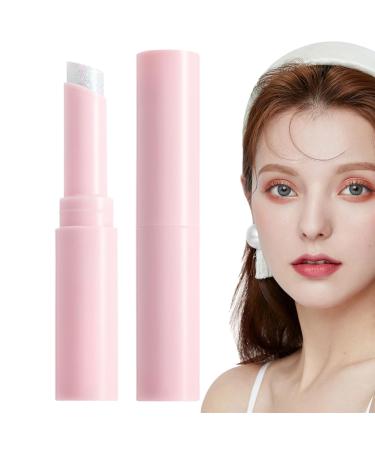 Jelly Glaze Eyeshadow Stick Crystal Clear Jelly Eyeshadow Shine Stick Multifunctional Makeup Accessory for Daily Use for Women Mothers and Daughters 01