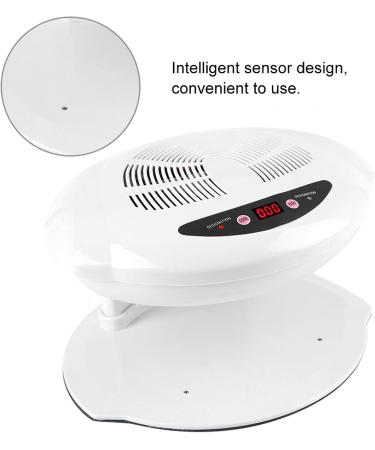 Buy Intelligent Hot & Cold Air Nail Dryer - 400W Gel Nail Lamp with Sensor | Compact Manicure Tool (White) - Fast International Shipping! - Buy Online on GoSupps.com