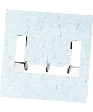 Alipis 2pcs Over Door Clothes Hanger Rack Over The Door Hanger S Hook Door Hook Hanger Hook up On The Door 21.3*12.4cmx2pcs 3 Hooksx2pcs - Buy Online on GoSupps.com