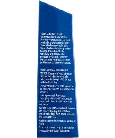 Crest 3D Whitestrips Glamorous White 28 Count (Pack of 2) - Buy Online on GoSupps.com